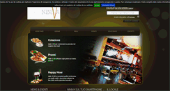 Desktop Screenshot of niniva.it